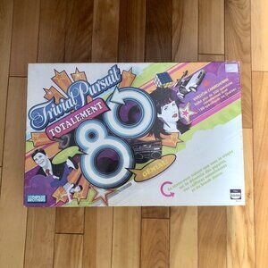 NIB Trivial Pursuit Totalement 80 French Board Game Factory Sealed 2006 Québec
